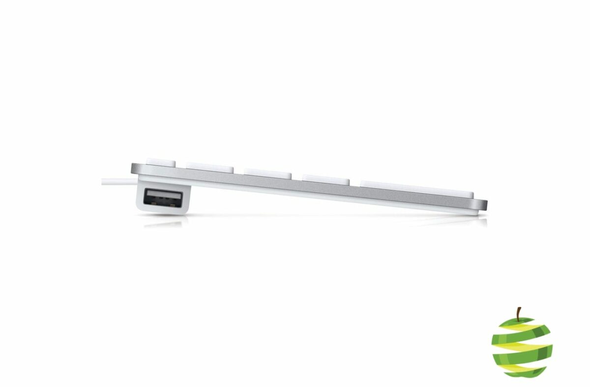 Clavier filaire A1243 Apple avec pavé numérique et ports USB – Clavier français AZERTY (FR)