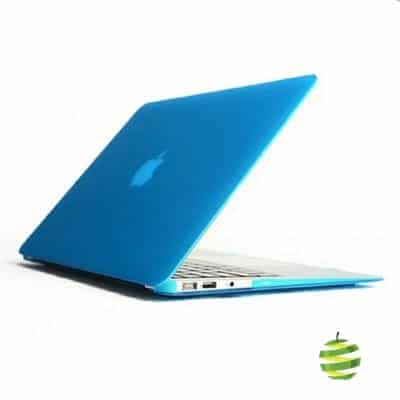 Coque de protection intégrale rigide mate pour MacBook Air 13 Pouces A1369 et A1466 - Bleue