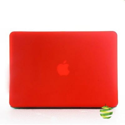 Coque de protection intégrale rigide mate pour MacBook Air 13 Pouces A1369 et A1466 - Rouge