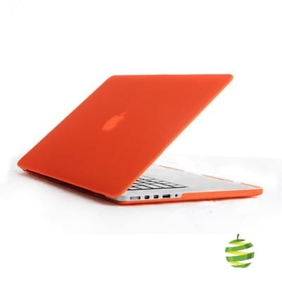 Coque de protection intégrale rigide mate pour MacBook Pro Rétina 13 Pouces A1502 et A1425 (2012/2015)- Orange
