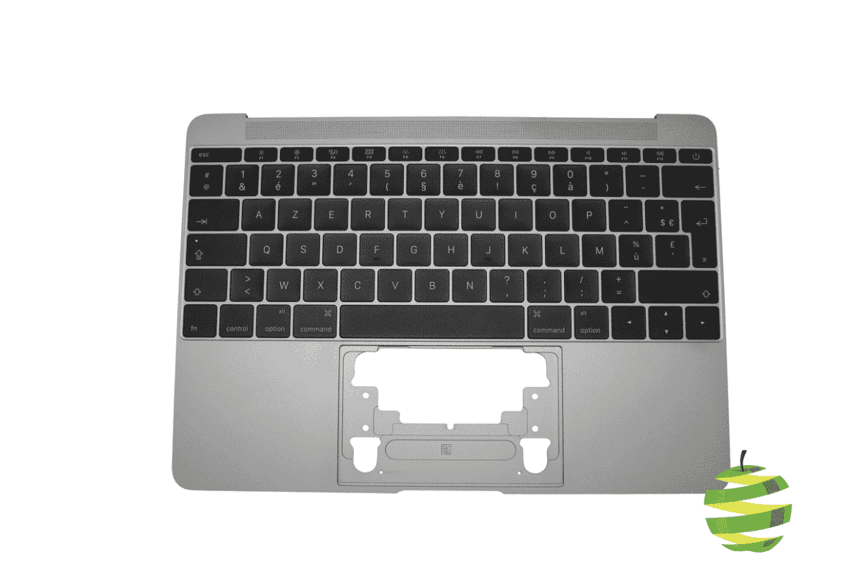 661-04882 Topcase FR Azerty MacBook 12" A1534 Space Gray 2016_1_BestInMac