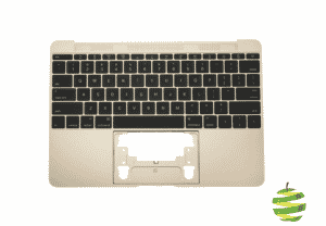 661-04883 Topcase avec clavier Qwerty (US) MacBook 12 pouces A1534 early 2016 Gold_1.2_BestInMac