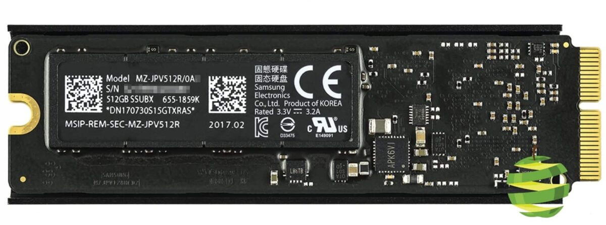 655-1805B SSD 512GB pour Apple Mac Pro (2013)