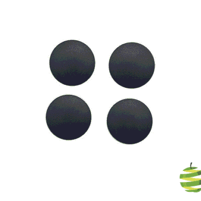 4 Patins en caoutchouc pour MacBook Pro Retina A1706, A1707 (avec Touch Bar) et A1708 (2016-2017)