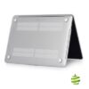 TECOOL Coque Rigide MacBook Pro 16" 2019 A2141 Touch Bar – Protection Plastique Fine Noir Mat – Anti-Rayures & Chocs