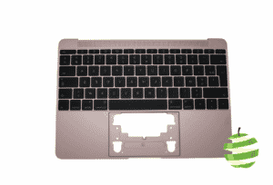 661-04884-REC-C Top Case Apple pour MacBook 12" Retina A1534 clavier Azerty (FR) Or Rose (2016) - Reconditionné Grade C_1_BestInMac