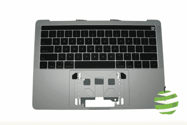 661-13160-US-REC-A Top Case Apple sans batterie pour MacBook Pro 13 Retina A1989 Touch Bar clavier Qwerty (US) Argent (2018) Reconditionné Grade A_BestInMac