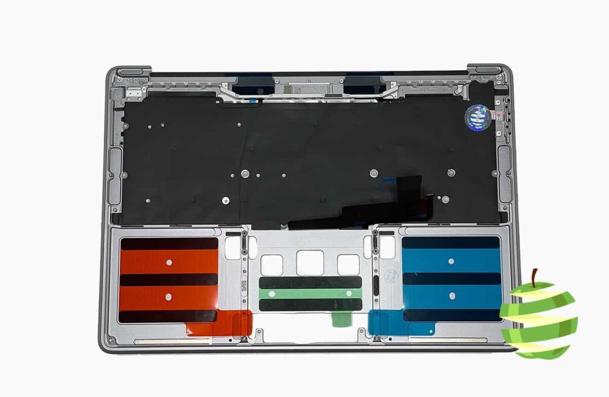 661-18433-US-AR-2_Topcase Apple pour MacBook Pro 13 A2338 Retina M1 clavier QWERTY (US) Argent (2020)BestinMac