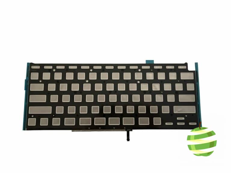 Feuille de rétroéclairage pour MacBook Air 13 pouces Retina M1 A2337 clavier Qwerty (US) 2020