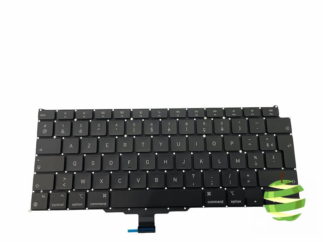Clavier De Rechange Français – Compatible MacBook Air 13" M1 A2337 (fin 2020) – Vis & Tournevis Inclus