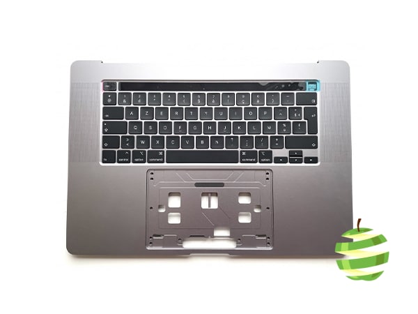 661-13161-FR-REC-B-Top Case MacBook Pro 16 pouces Retina A2141 Touch Bar clavier Azerty-Gris Sidéral-2019-Grade B-BestinMac