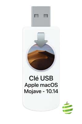 Clé USB installation Apple macOS Mojave – 10.14 BestinMac.com