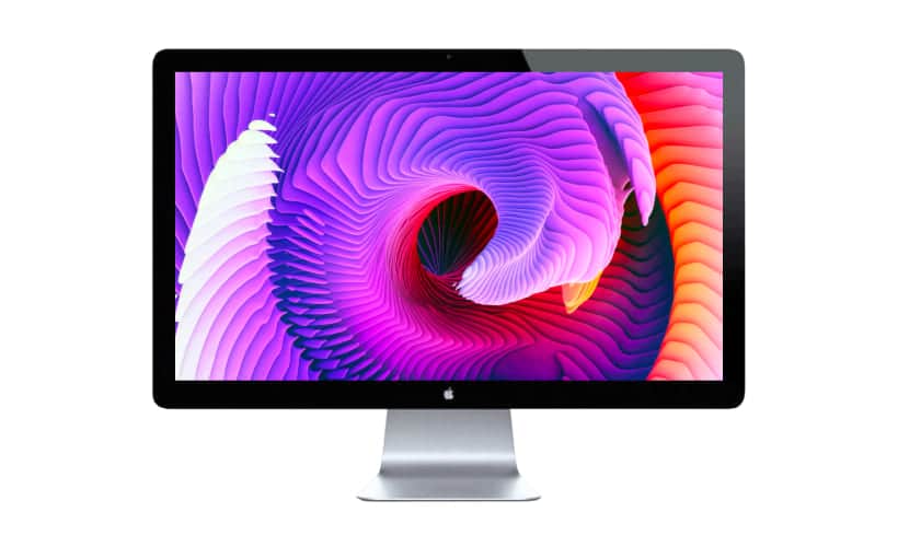 	Écran Thunderbolt démonté avec ses composants